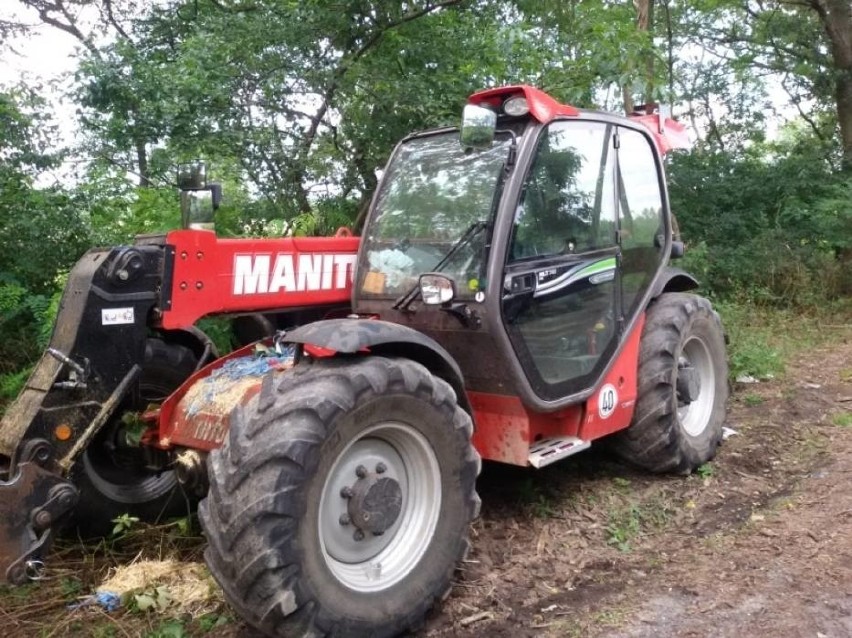 Maszyny budowlane kradzione z Niemiec. Polacy ukryli je w tirze