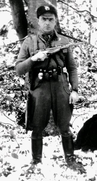 Jan Piwnik "Ponury&#8221;, dowódca zgrupowania partyzantów w Górach Świętokrzyskich