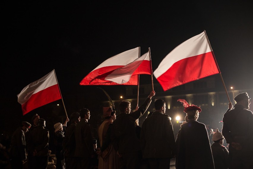 W niedzielę 11 listopada na placu przed słupskim ratuszem...