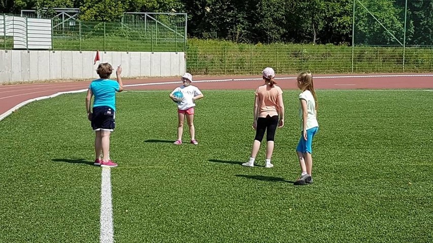 Zajęcia sportowe na Stadionie Śląskim