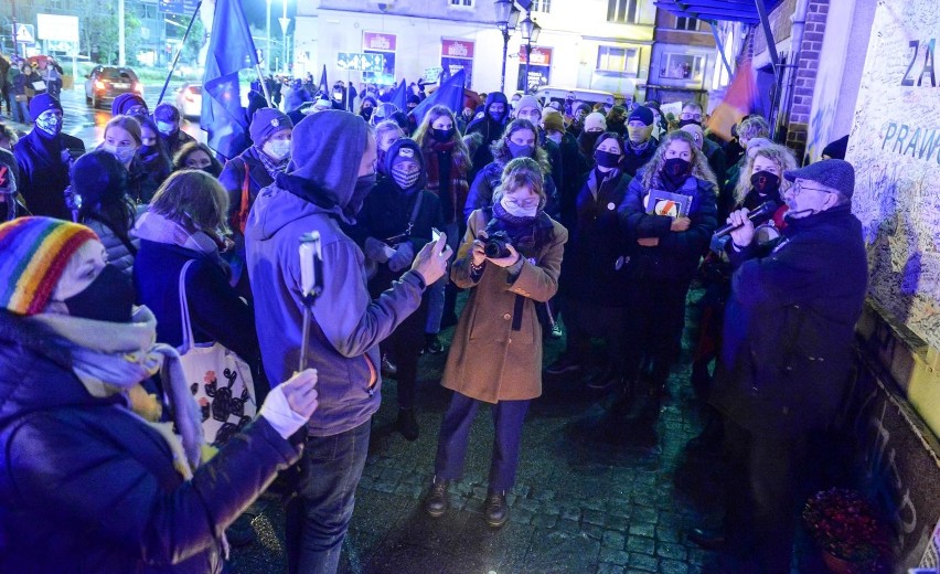 Strajk Kobiet w Gdańsku w poniedziałek, 23.11.2020 r.