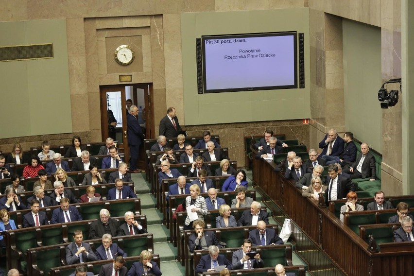 23.11.2018. Posiedzenie Sejmu - powołanie Rzecznika Praw...