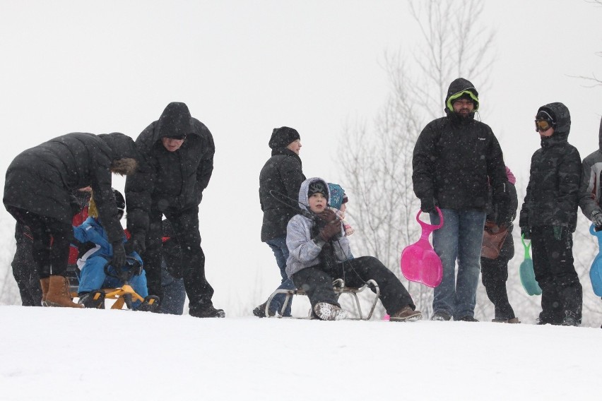 Tłumy na Górce Środulskiej w Sosnowcu