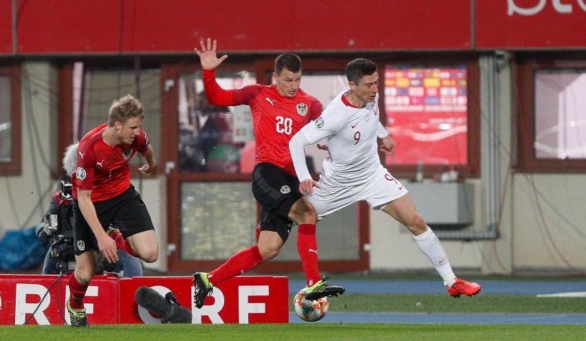 Austria - Polska 0:1. Gol Krzysztofa Piątka