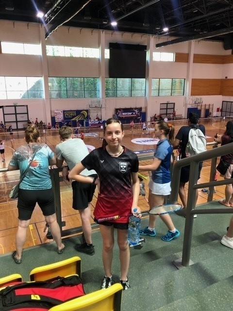Weronika Jasiulewicz z Akademii Badmintona Kraków deblową mistrzynią Adria Youth International 2022 w Chorwacji [ZDJĘCIA]