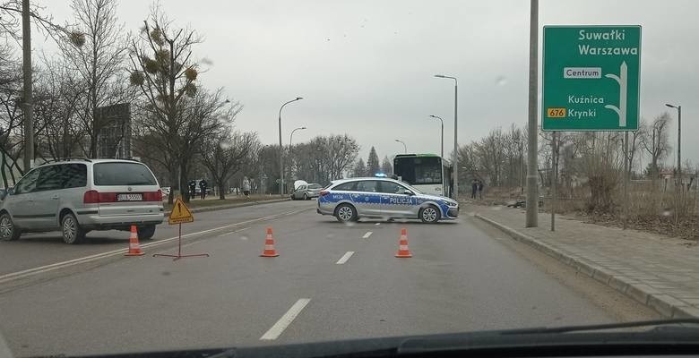 Wypadek na ulicy Towarowej