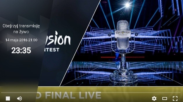Eurowizja 2016 z Michałem Szpakiem na żywo