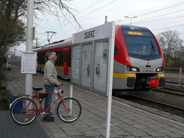 Niebawem ze zgierskiego dworca będzie wyjeżdżać 40 nowych pociągów ŁKA na dobę.