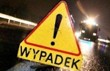 Wypadek w Kruszewie. Zderzyły się samochód i motocykl