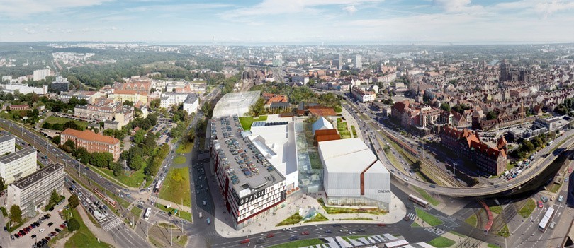 Budowa Forum Gdańsk: Zamknięcie wiaduktu w ciągu ul. Hucisko w sobotę [MAPY, WIZUALIZACJE, WIDEO]