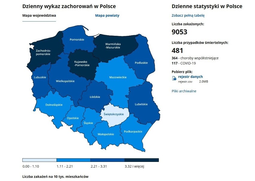 Koronawirus w Polsce - 13.01.2021