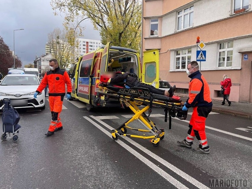 Potrącenie pieszej w Opolu.