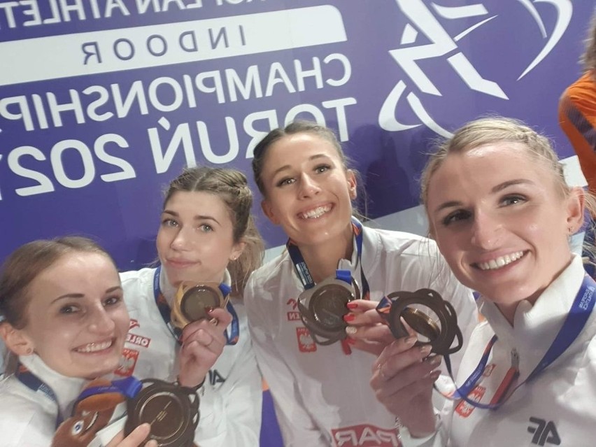 Lekkoatletka AZS UMCS Lublin z brązowym medalem Halowych Mistrzostw Europy. Zobacz zdjęcia