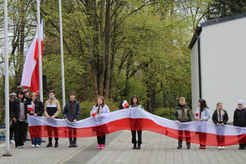 Święto flagi na Placu Polonii w Koszalinie