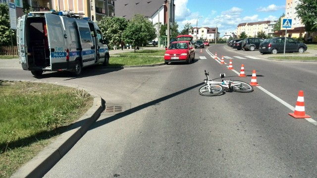 12-latka na przejściu wjechała w seata