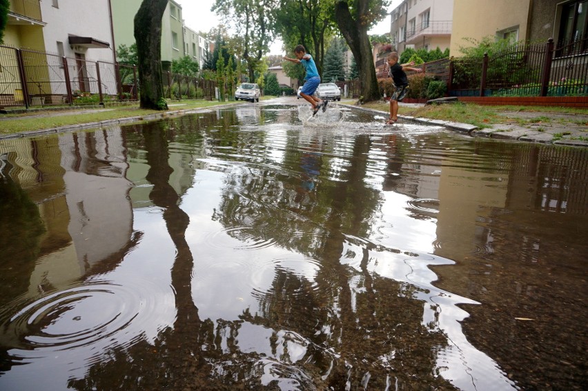 Dzielnica Dziesiąta po ulewie