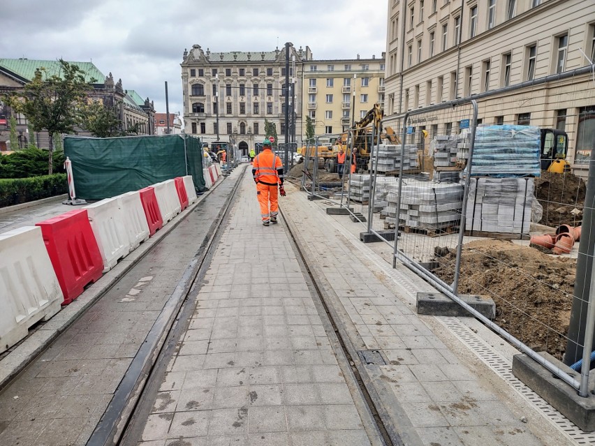 Kluczowe prace w centrum Poznania mają potrwać do końca 2023...