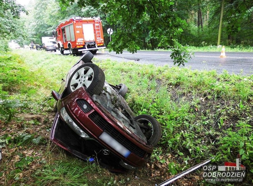 Przed południem na drodze wojewódzkiej nr 901 między...