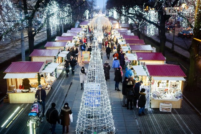 Poprzednie edycje Jarmarku Bożonarodzeniowego w Szczecinie.