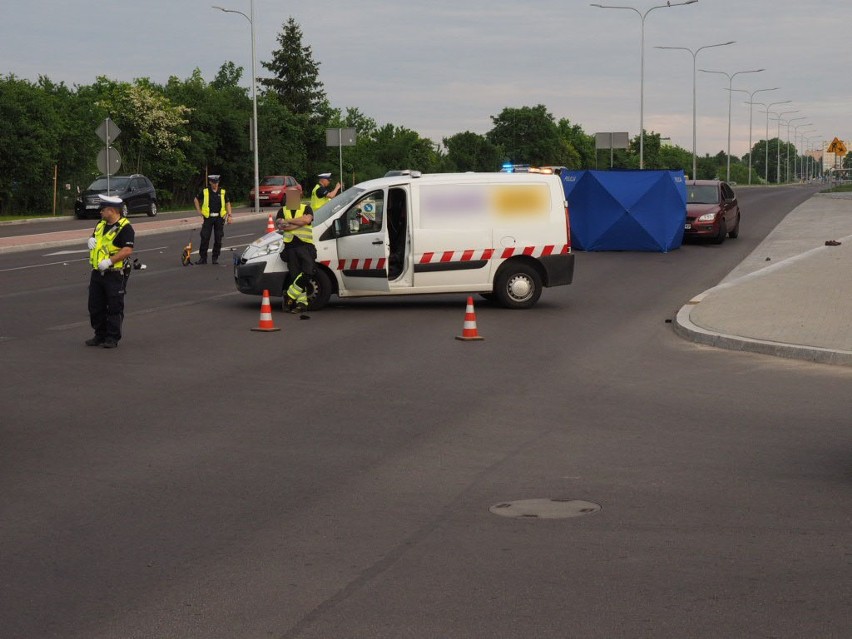 Wypadek na ul. Władysława IV w Koszalinie