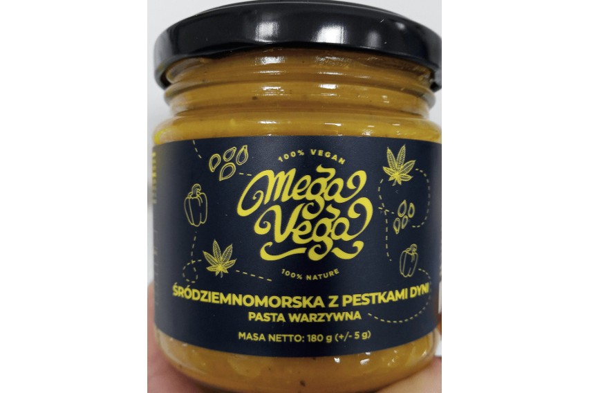 Pasta warzywna śródziemnomorska z pestkami dyni Mega Vega,...