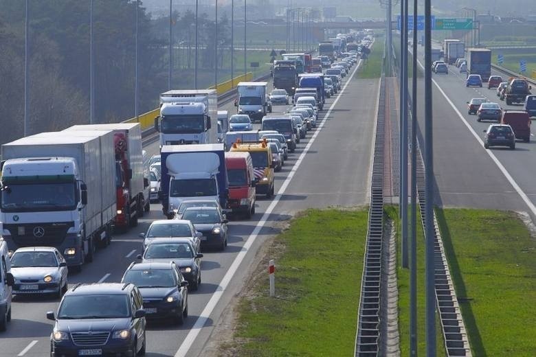 Wczoraj rozpoczął się remont wiaduktu w ciągu autostrady A1...