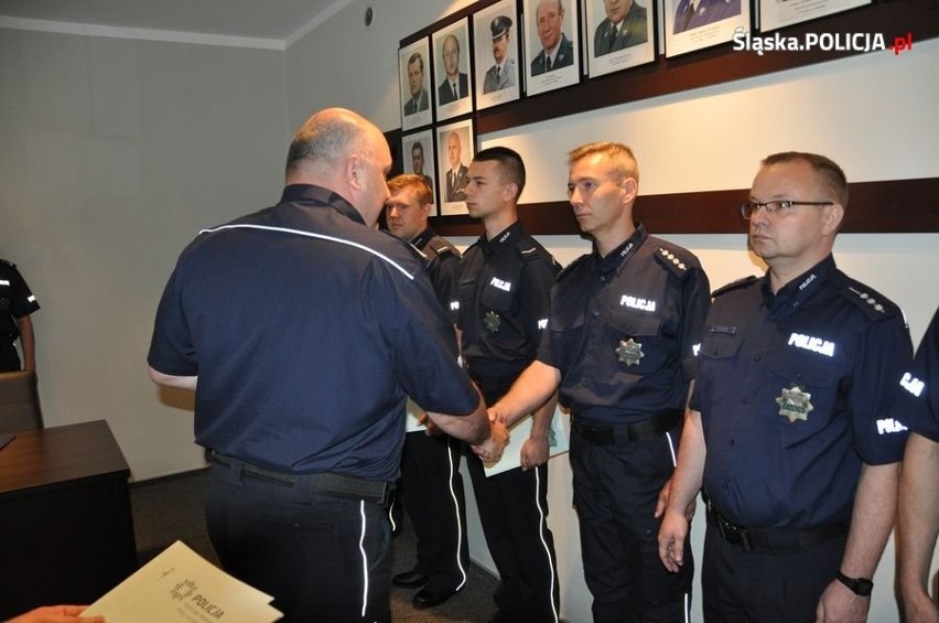 Nagrody dla policjantów z Zabrza oraz Katowic. Zatrzymali groźnych przestępców