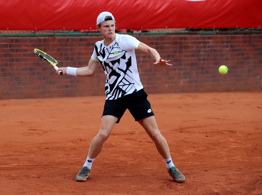 Maciej Rajski w finale eliminacji Pekao Szczecin Open. ZDJĘCIA