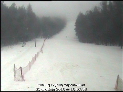 Na Telegrafie w Kielcach  mimo odwilży śniegu jest ponad metr.