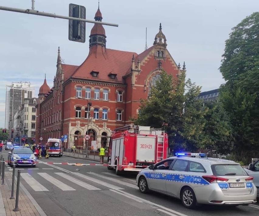 Tragiczny wypadek w centrum Katowic. Autobus przejechał...
