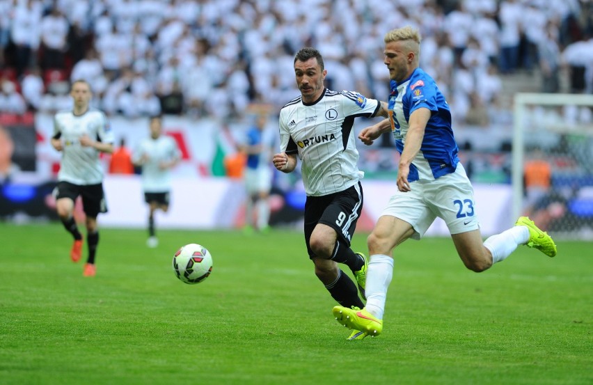 Legia Warszawa pokonała w finale Lecha Poznań na Stadionie...