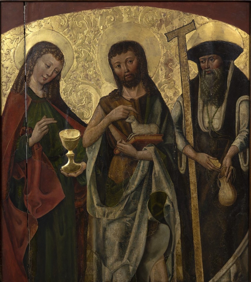 „Trzej święci Janowie” - przed konserwacją