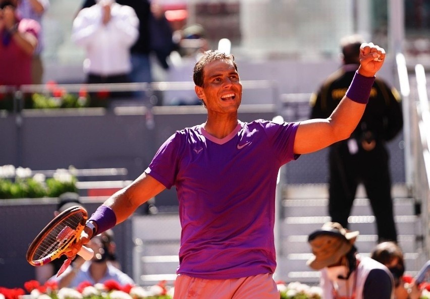 Hiszpan Rafael Nadal zdobył po raz pierwszy w karierze...