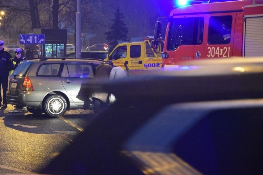 Zderzenie dwóch samochodów na ul. Lwowskiej