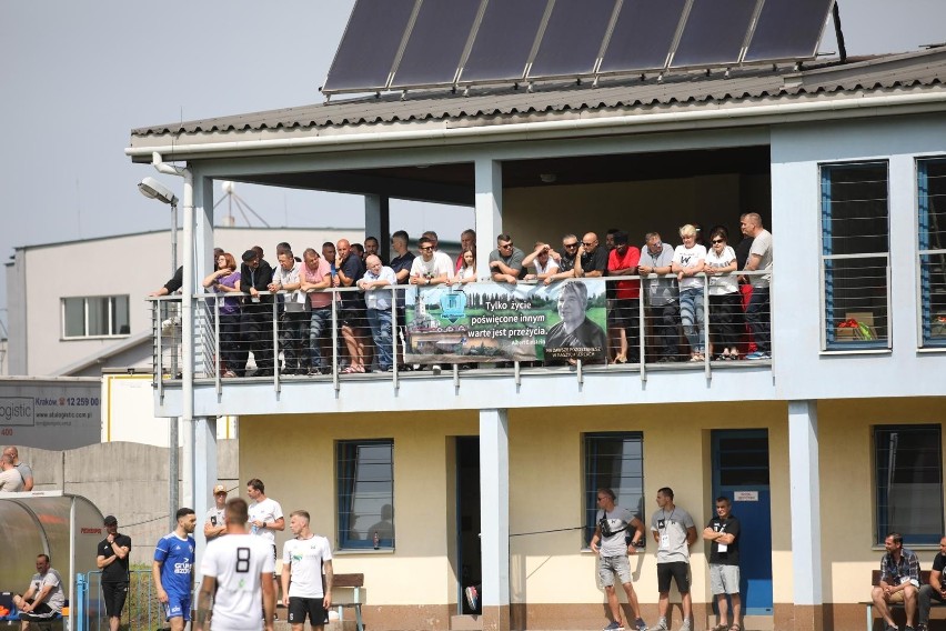 26.06.2021, Skawina: kibice na meczu Wiślanie Jaśkowice -...