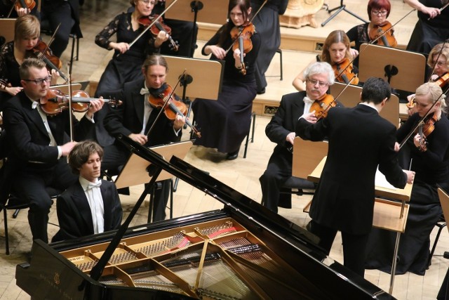 Rafał Blechacz, Antonio Mendez i Poznańscy Filharmonicy