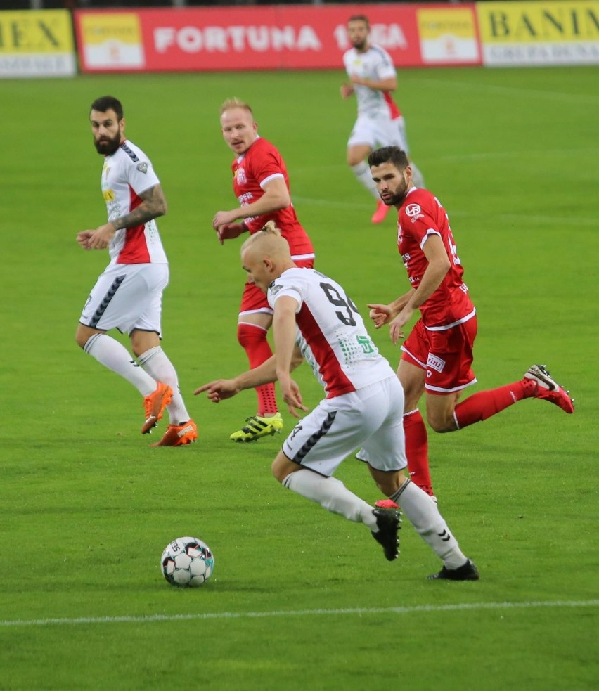 04.11.2020. Zaległy mecz Fortuna 1. Ligi: Zagłębie Sosnowiec...