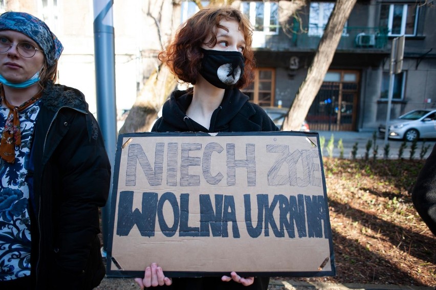 Mieszkańcy Krakowa wspierają Ukraińców