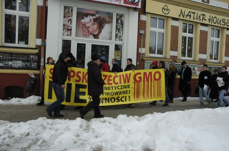 Dzień przeciwko GMO w Słupsku.