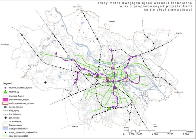 Oto planowane trasy metra we Wrocławiu. Budujemy? Co odpowiesz prezydentowi?