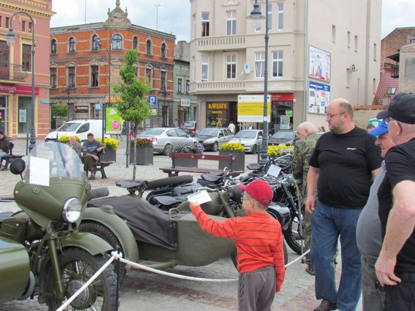 Wystawa zabytkowych motocykli w Wąbrzeźnie...