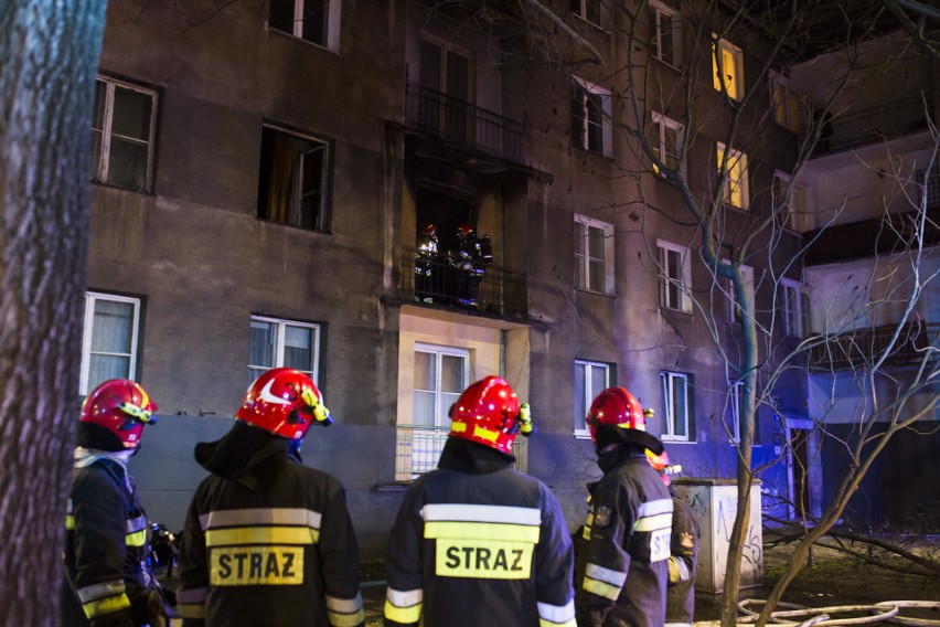 Kraków. Pożar kamienicy przy Królewskiej, jedna osoba nie żyje