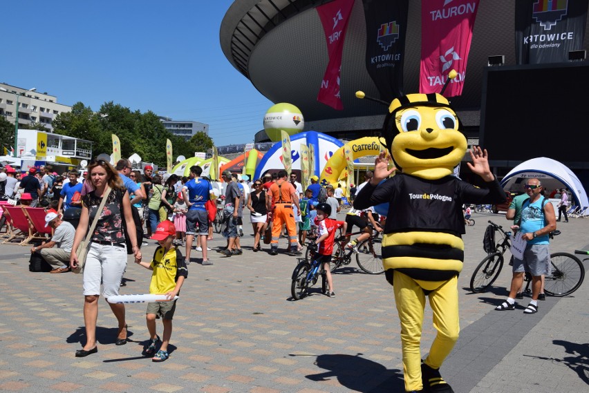 Tour de Pologne 2017 Katowice: strefa kibica przed Spodkiem