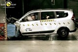 Nowe testy zderzeniowe - Dacia Lodgy słabo, inne auta świetnie (FILMY)