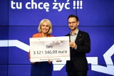 Żary dostały ponad 3,5 miliona euro w ramach Funduszy Norweskich! Burmistrz miasta, Danuta Madej, odebrała symboliczny czek