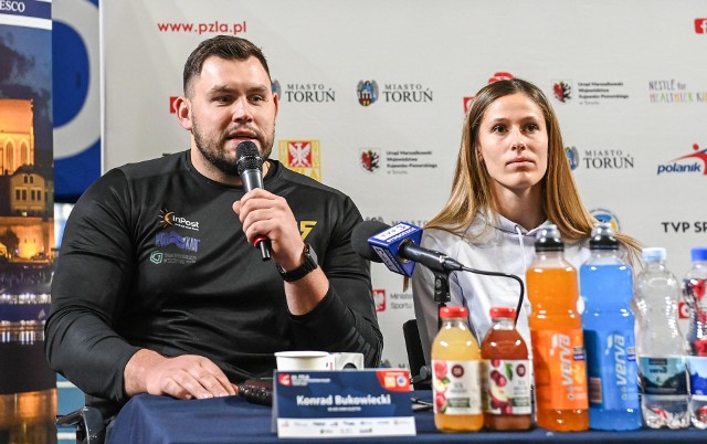 Konrad Bukowiecki i Natalia Kaczmarek liczą na sukcesy w halowych mistrzostwach Polski w Toruniu