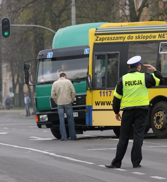 Do kolizji doszlo w sobote ok. godz. 10.30 na skrzyzowaniu...