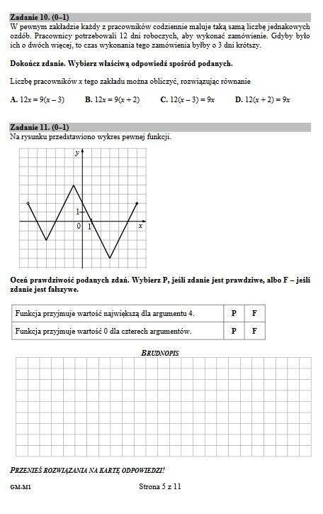 Próbny egzamin gimnazjalny 2018 WSiP. MATEMATYKA...