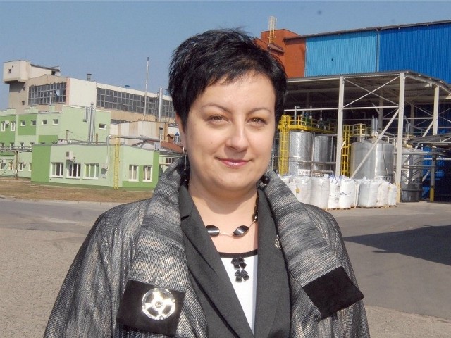 Agnieszka Kozubek-Bespalenko kieruje firmą LERG, która jest jednym z największych producentów żywic syntetycznych w Polsce. Fot. Krystyna Baranowska