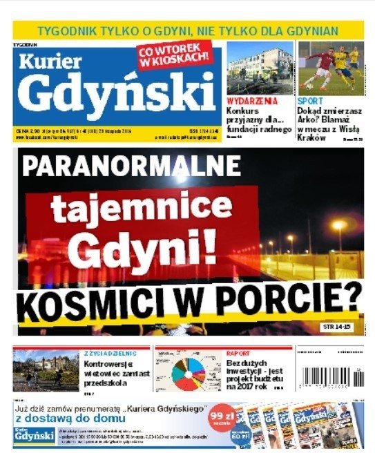 Paranormalne tajemnice Gdyni. Nowy cykl "Kuriera Gdyńskiego"